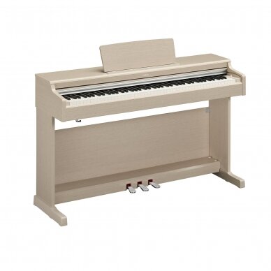 STACIONARUS SKAITMENINIS PIANINAS YAMAHA YDP-165 WA ARIUS BALTOJO UOSIO SPALVOS