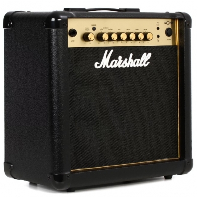 STIPRINTUVAS ELEKTRINEI GITARAI MARSHALL MG-15GR