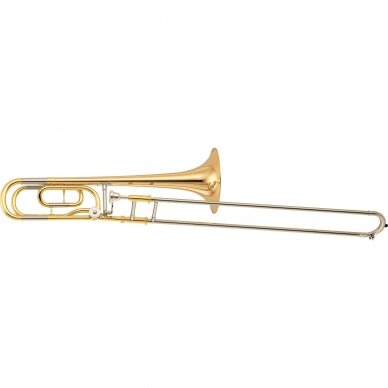 STUDENTIŠKAS TENORINIS TROMBONAS YAMAHA YSL-356GE SU F-PRIEDU