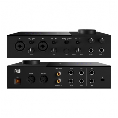 USB garso plokštė - NATIVE INSTRUMENTS - KOMPLETE AUDIO 6 MK2 3