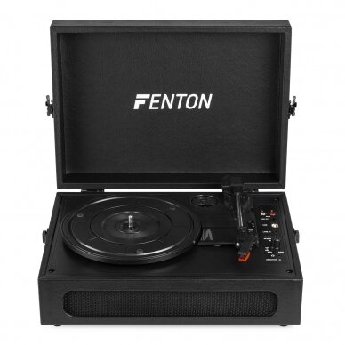 VINILINIŲ PLOKŠTELIŲ GROTUVAS SU BLUETOOTH FENTON RP-118B JUODAS 102.050 4