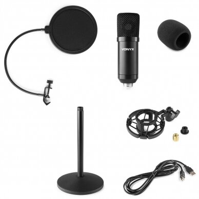 VONYX CMTS300 STUDIO MICROPHONE SET BLACK 173.518 1